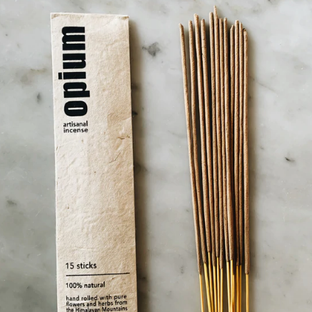 Handcrafted 100% Natural Artisanal incense, Opium