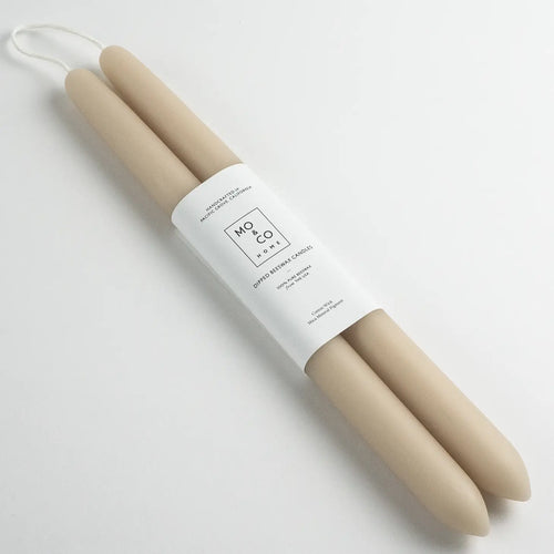 100% Beeswax Dipped Candles